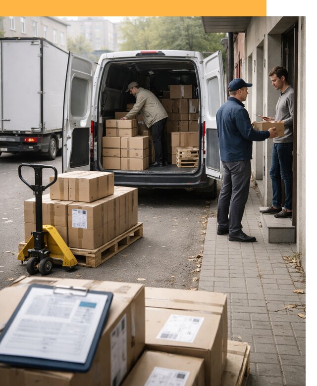 Доставка грузов от двери до двери с таможней от 46431 руб.