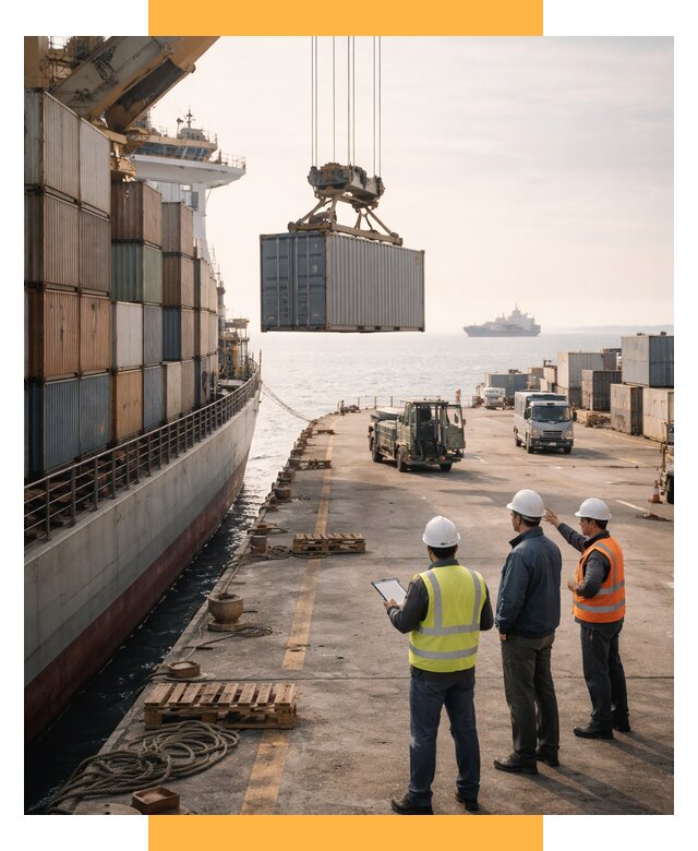 Морские перевозки грузов по миру от 46431 р. | СетСервис-Млг