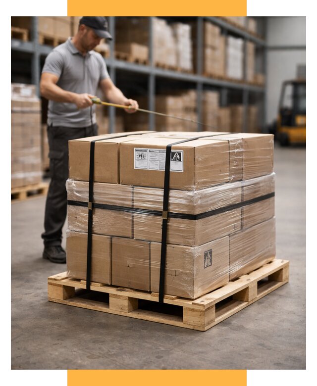 Упаковка и паллетирование грузов от 3611 р. | СетСервис-Млг