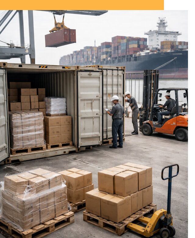 Контейнерные перевозки из Китая под ключ от 123816 руб/контейнер