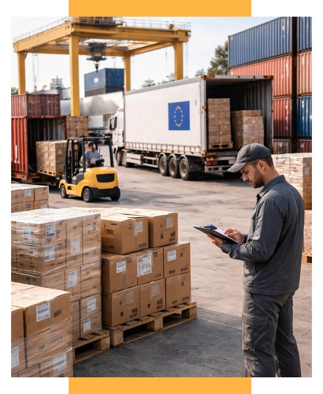 Доставка грузов из Европы от 12382 р., логистика СетСервис-Млг