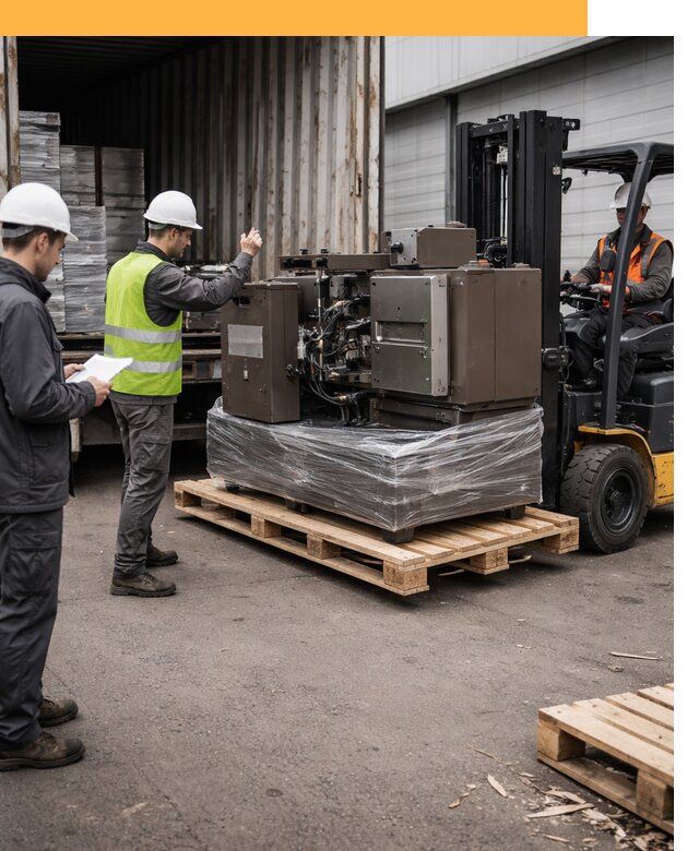 Доставка промышленного оборудования из Европы от 46431