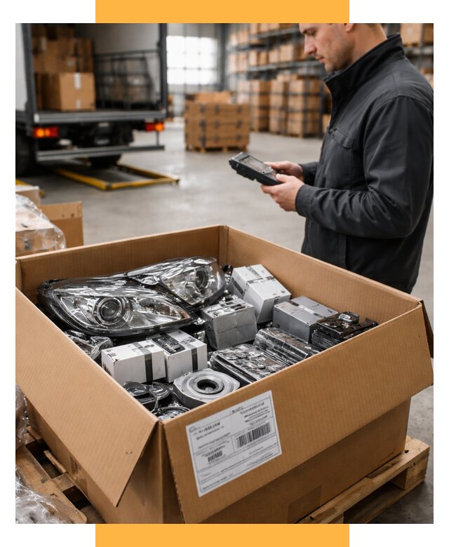 Доставка автозапчастей из Европы под ключ от 12898 р. | СетСервис-Млг