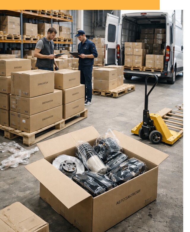 Доставка автозапчастей из Европы от 12898 руб быстро и надёжно