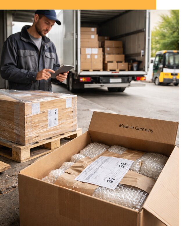 Доставка грузов из Германии от 46431 руб с таможенным оформлением