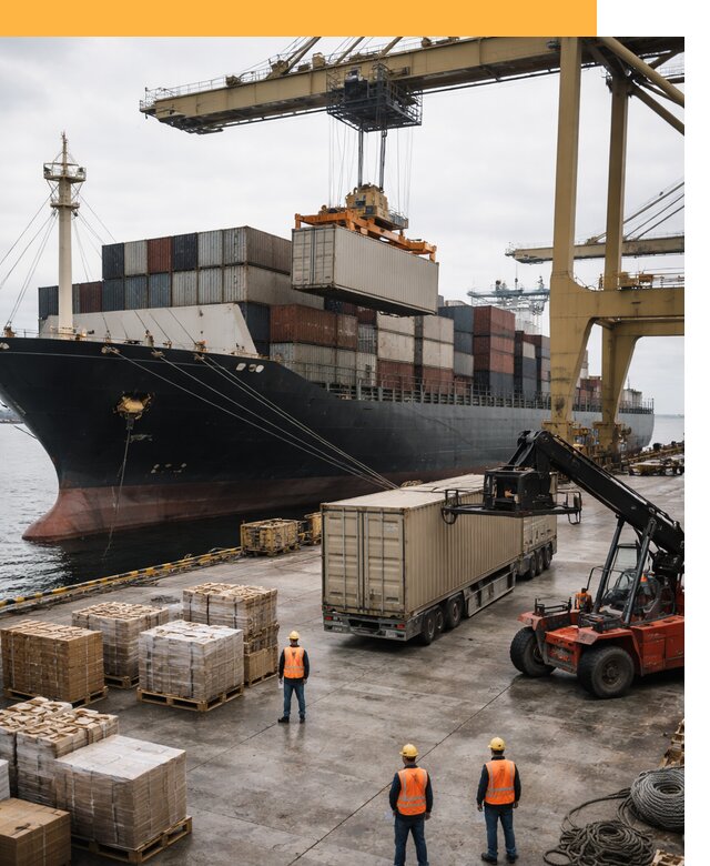 Морские перевозки из Индии: доставка FCL/LCL, таможня от 123816