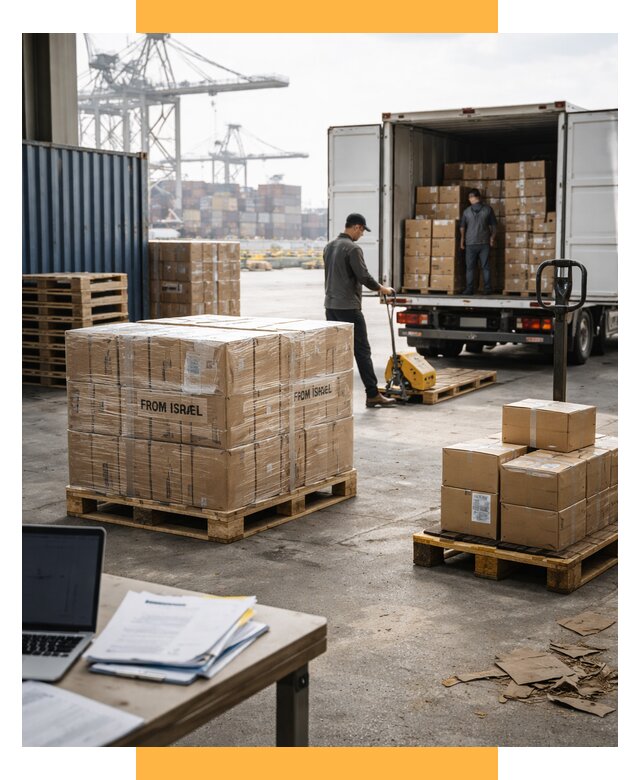 Доставка грузов из Израиля от 15477 р., логистика от СетСервис-Млг