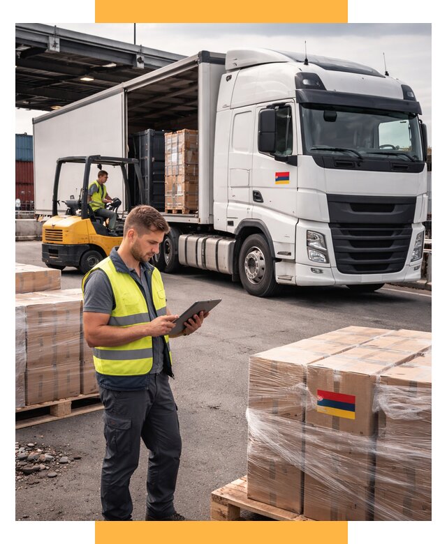 Автоперевозки из Армении от 98021 р. — услуги СетСервис-Млг