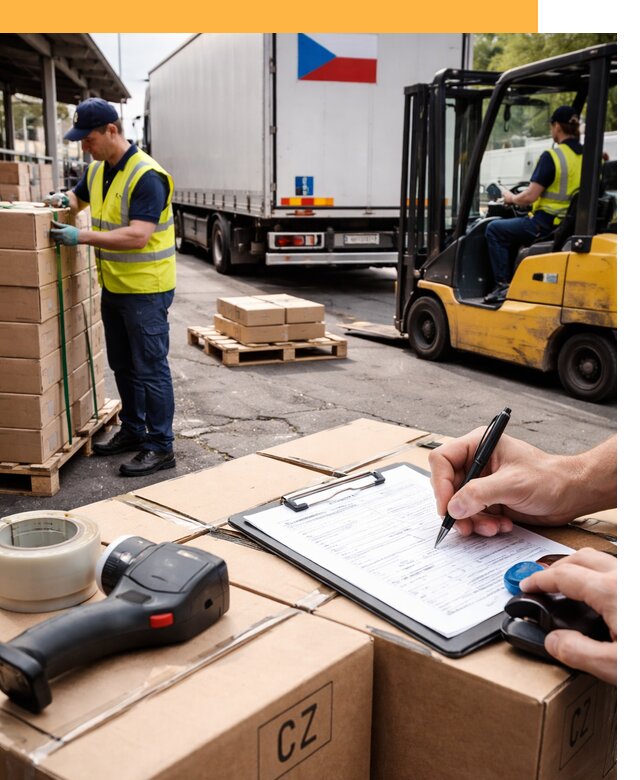 Доставка грузов в Чехию от 36113 руб, международные перевозки