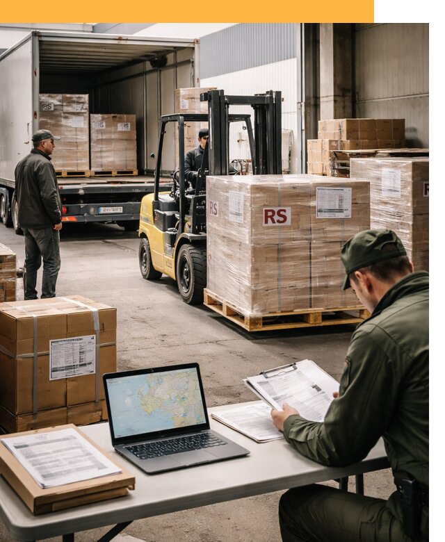 Доставка грузов в Сербию от 46431 руб, международные перевозки