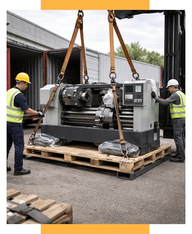 Перевозка станков и таможня от 61908 р. | СетСервис-Млг логистика