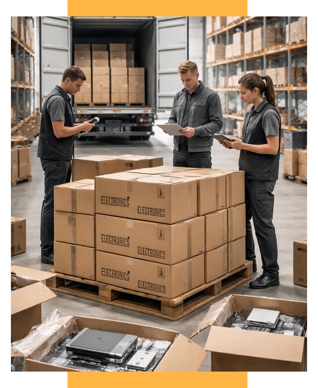 Перевозка электроники и таможня под ключ от 12898 р. | СетСервис-Млг