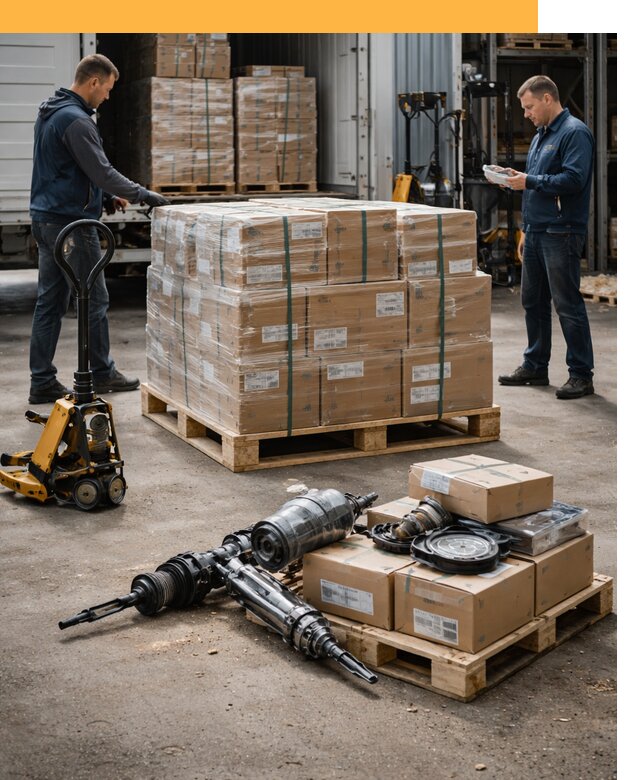 Международная перевозка автозапчастей по миру от 4643 руб