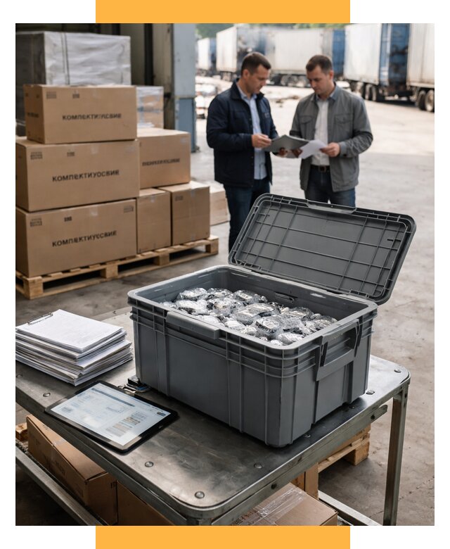 Перевозка комплектующих из Китая от 6707 р. | СетСервис-Млг