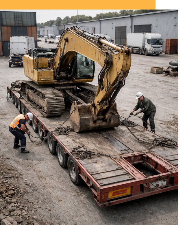 Перевозка спецтехники по России и миру от 46431 руб