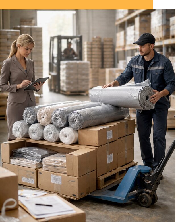 Перевозка текстиля по миру от 15477 руб. с таможней и страхованием