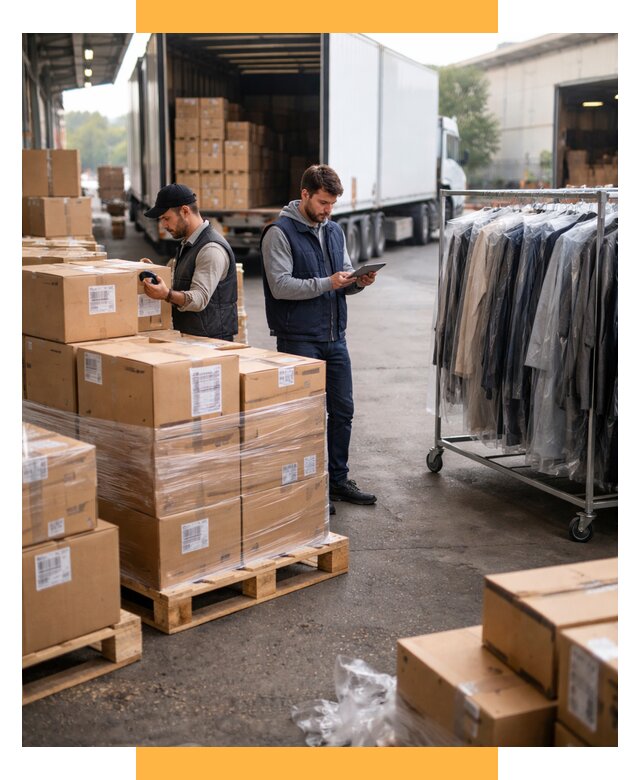 Перевозка и доставка одежды из Китая от 7739 р., СетСервис-Млг