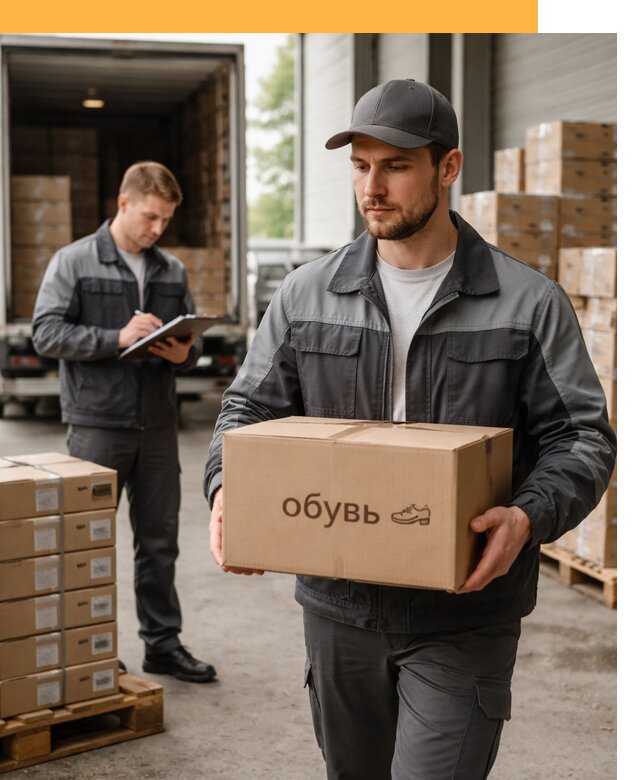 Международная перевозка обуви с таможенным оформлением от 4643