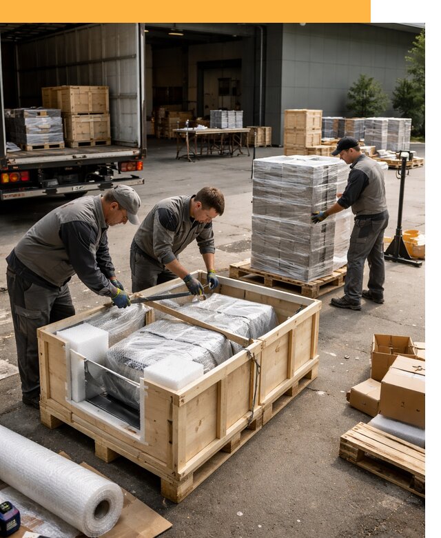 Перевозка выставочных грузов по миру от 25795 руб за м2 с таможней