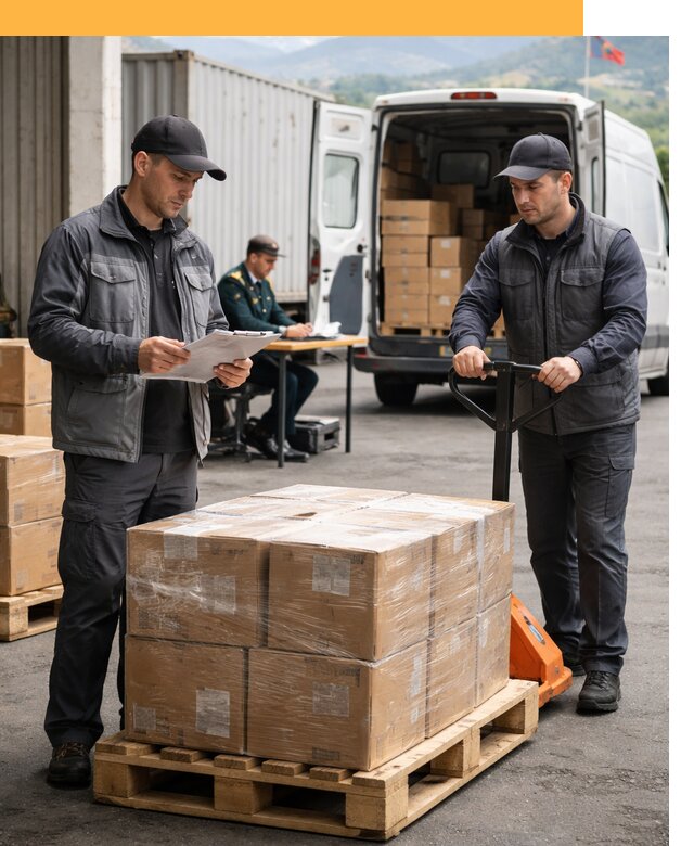 Доставка грузов через Армению, быстрая таможенная очистка от 25795