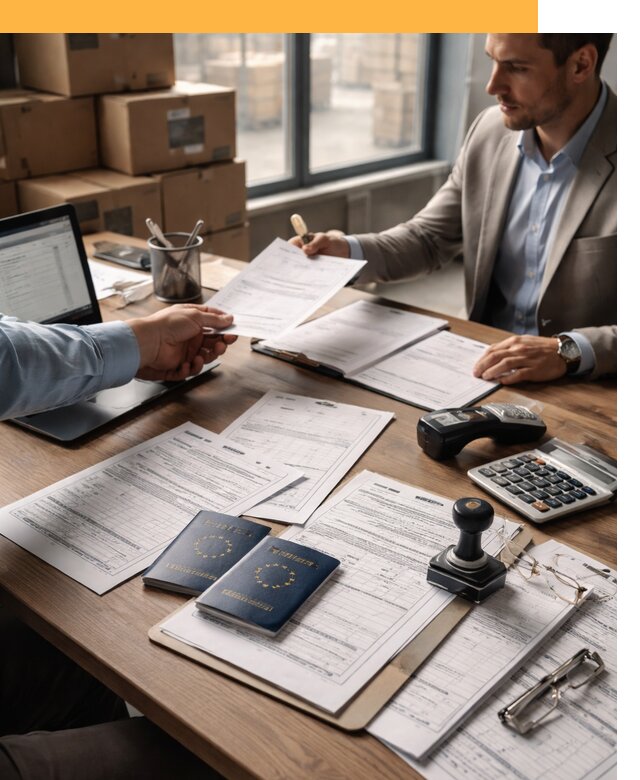 Таможенное оформление грузов из Европы от 8770 руб