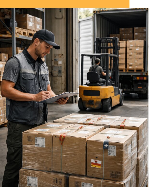 Реэкспорт товаров с таможенным оформлением и доставкой от 12382