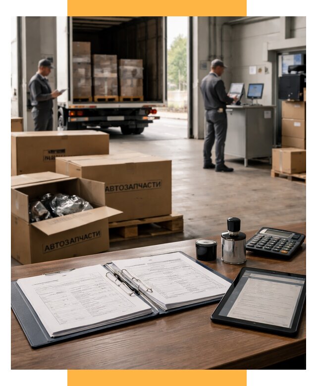 Таможенное оформление автозапчастей под ключ от 8770 р., СетСервис-Млг