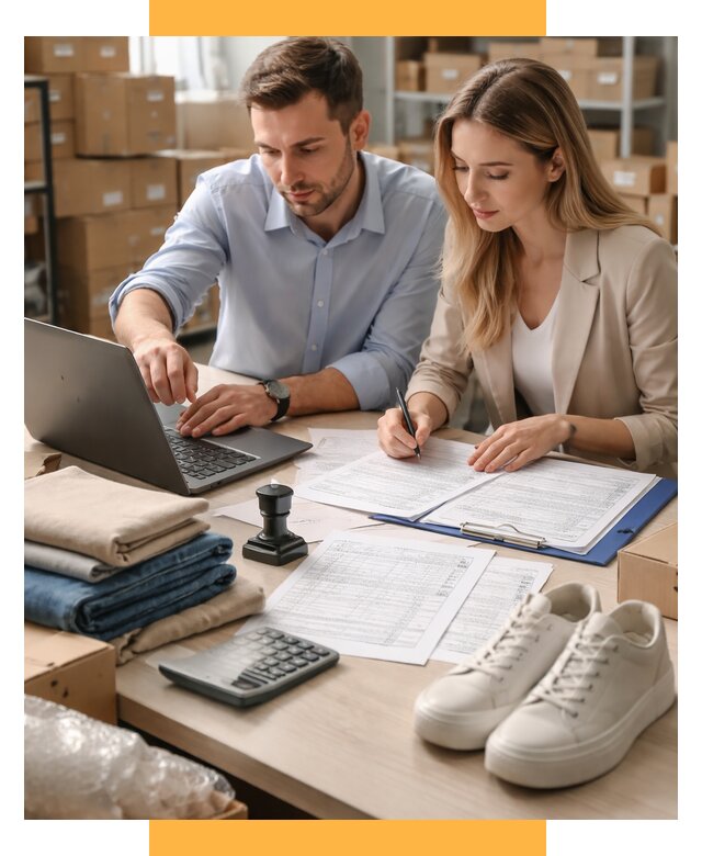 Таможенное оформление одежды и обуви от 6707 р. | СетСервис-Млг