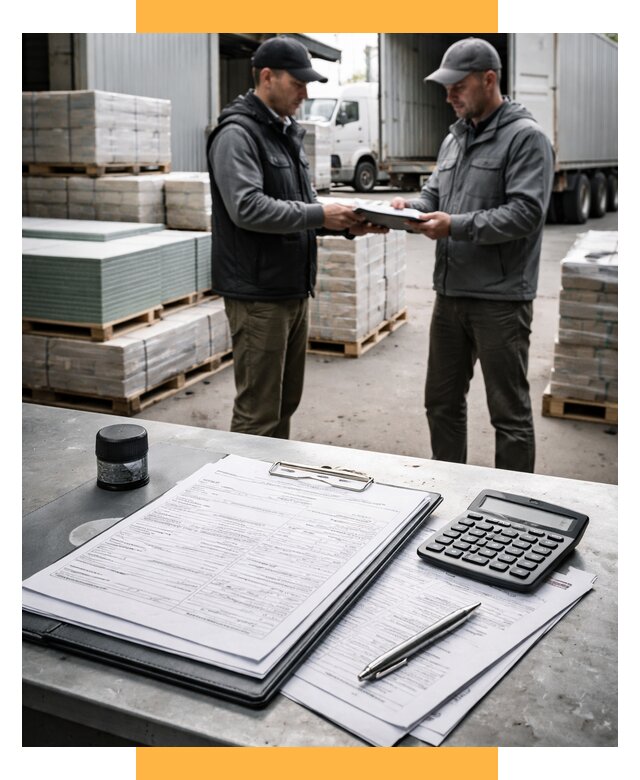 Таможенное оформление стройматериалов от 8770 р. | СетСервис-Млг