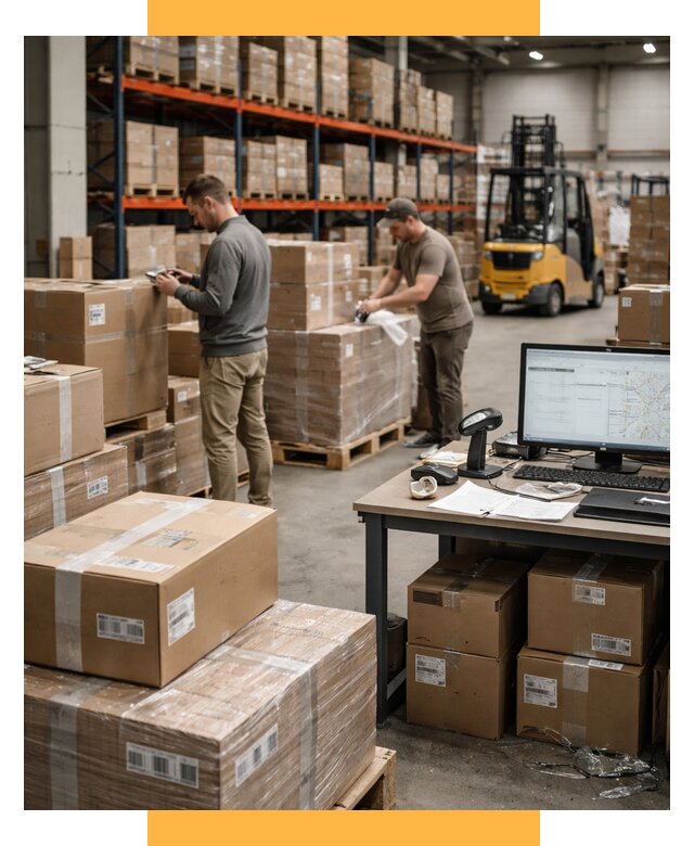 Склад консолидации в Европе от 6707 р., услуги СетСервис-Млг